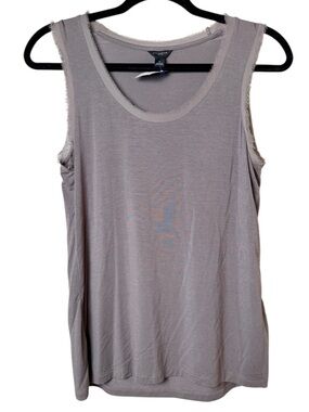 Ann Taylor Small Super Soft Taupe Tank Top
